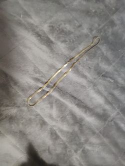 14k Gold Harringbone Gold Chain