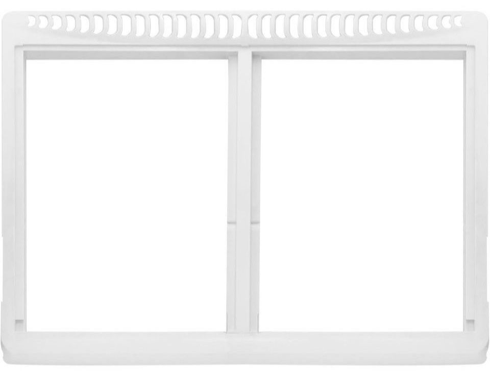 Open Box FBULWSEC 240364787 Refrigerator Crisper Drawer Cover Frame Crisper Pan Cover Compatible with Frigidaire Refrigerator-Replaces 240364714, 2403