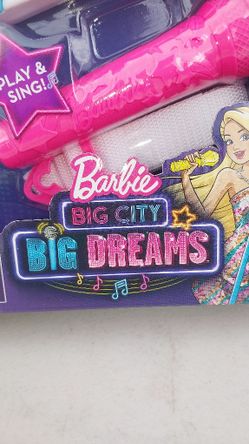 Barbie Rock Star Guitar With Lights And Sounds 