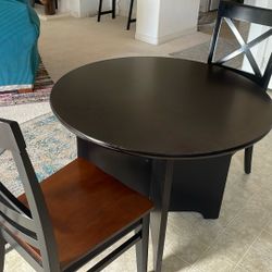 Table And Two Chairs 