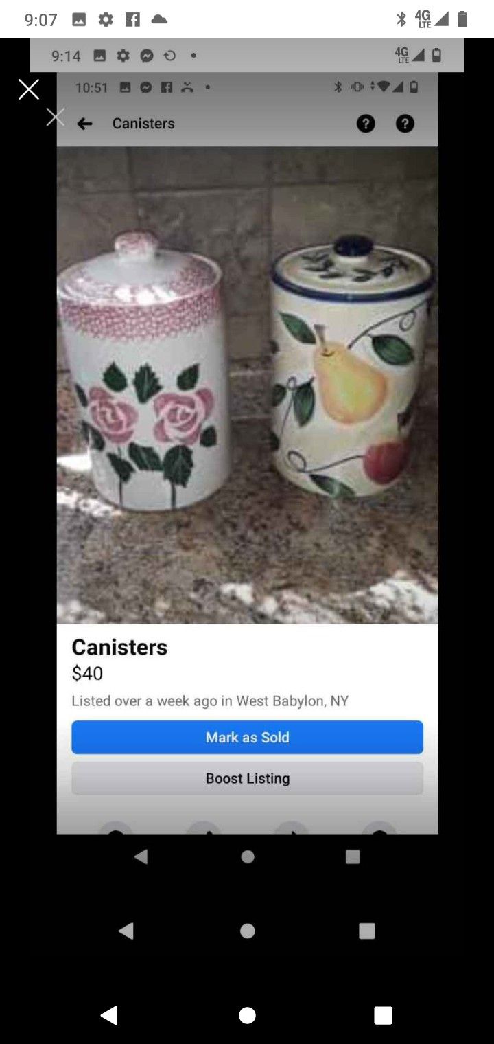 Vintage Canisters