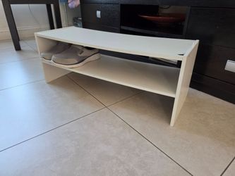 Shoe organizer rack works