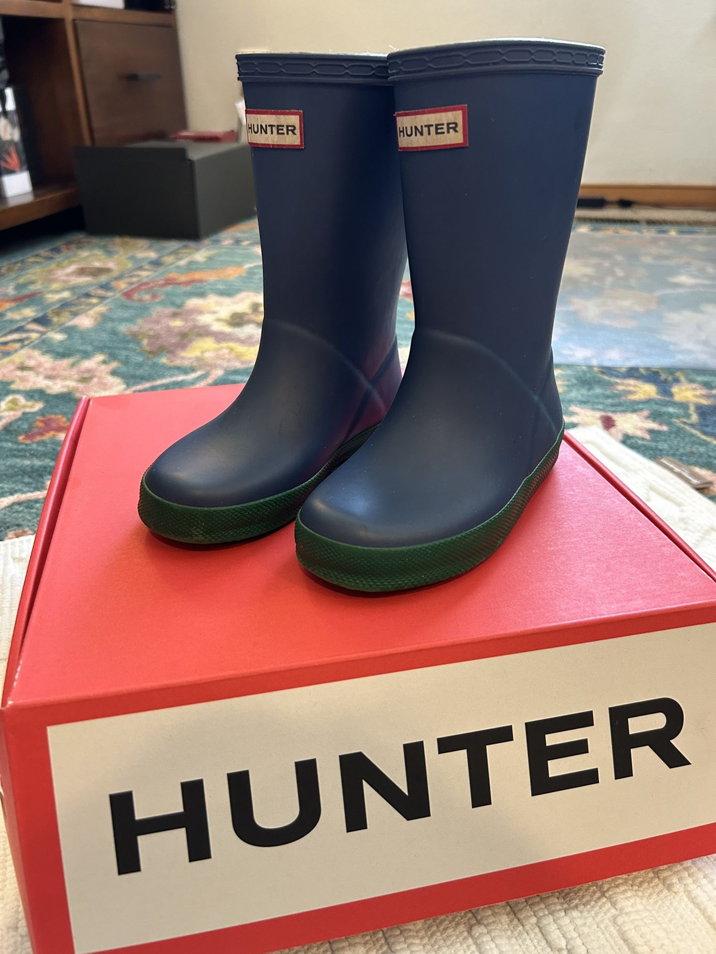 Hunter Kids Rain Boots Size 10US/27EU