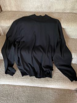Men’s Black Turtleneck Sweater