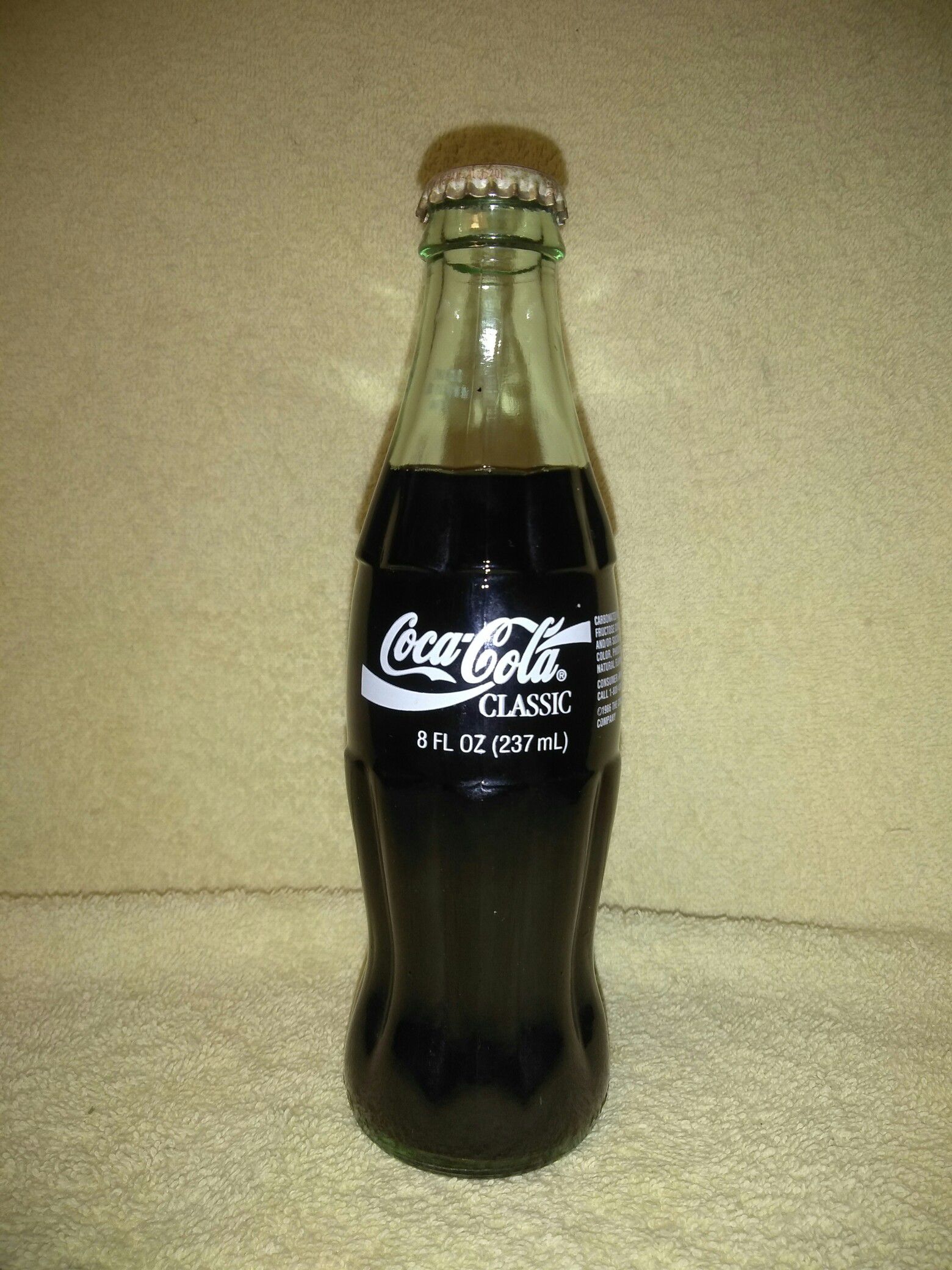 1993 Super Bowl XXVIII Georgia Dome Atlanta GA 8oz glass Coca-Cola Bottle