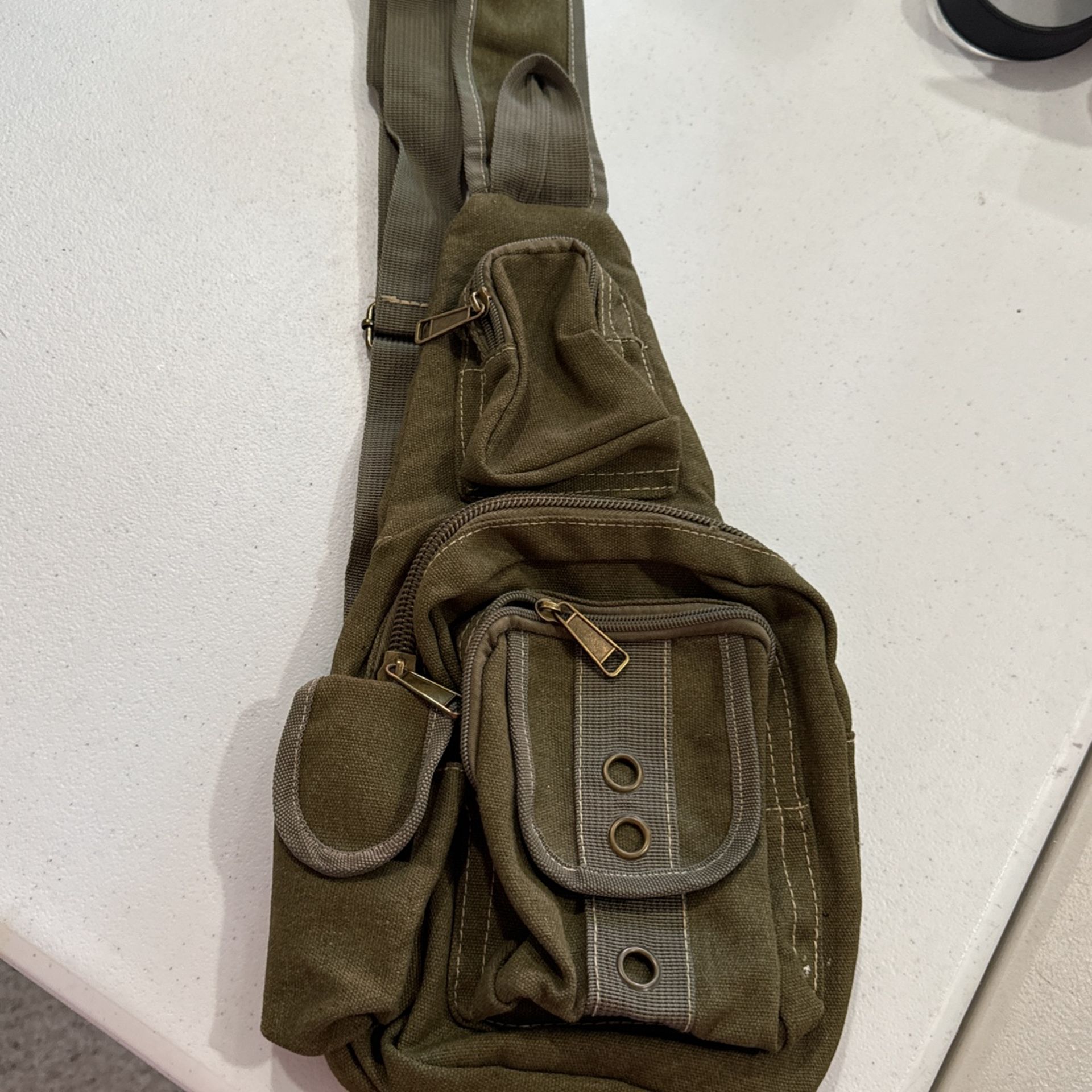 Crossed bag