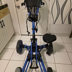 4 wheel golf pust cart