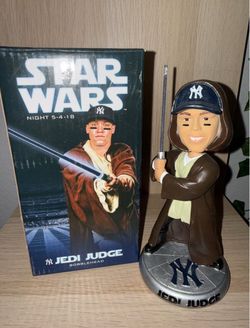 NY Yankees Jedi Judge Star Wars Bobblehead