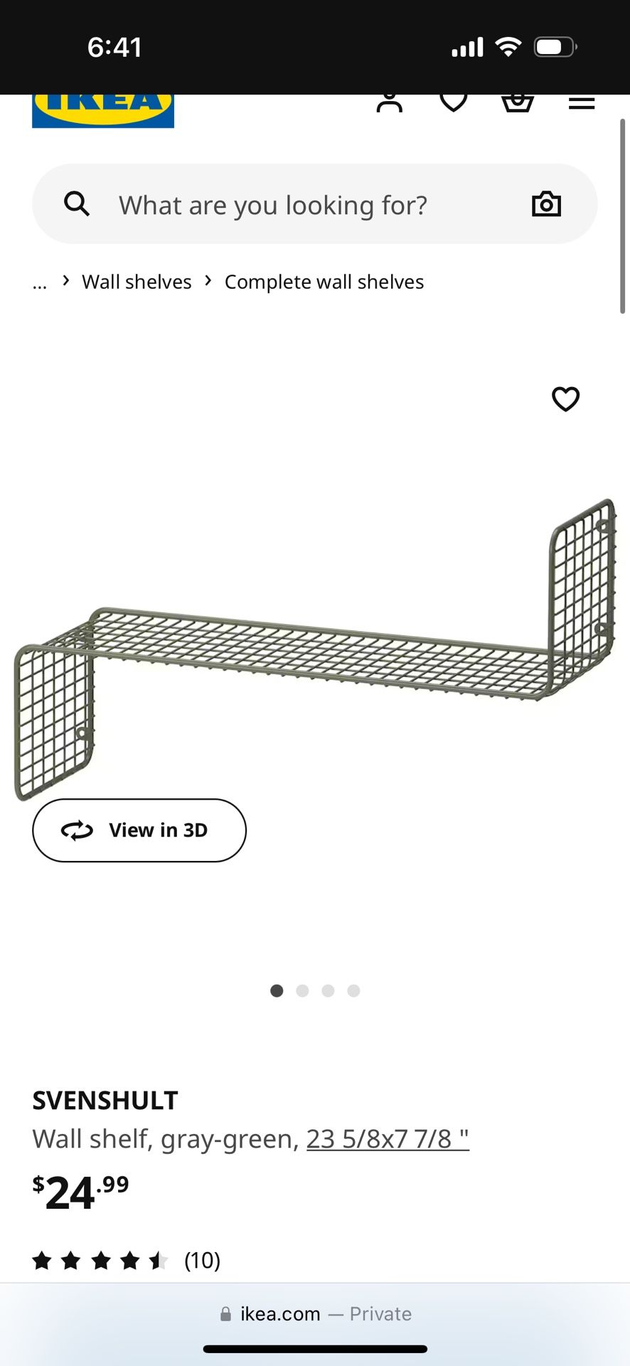 IKEA SVENSHULT Shelf