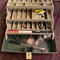 Plano Fishing Tackle Box Comes As Is 