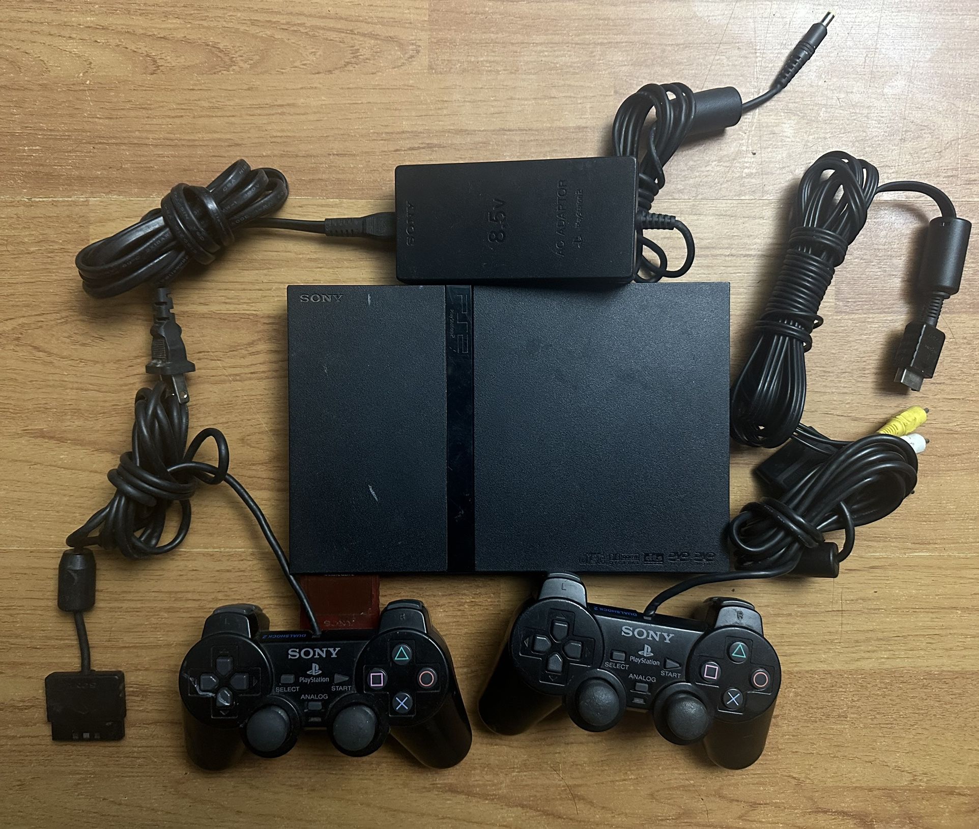 PS2 Slim Console(with Games)