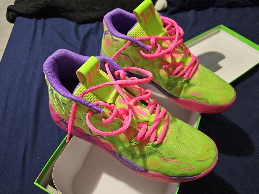 Puma MB.01 Inverse toxic Basketball shoes