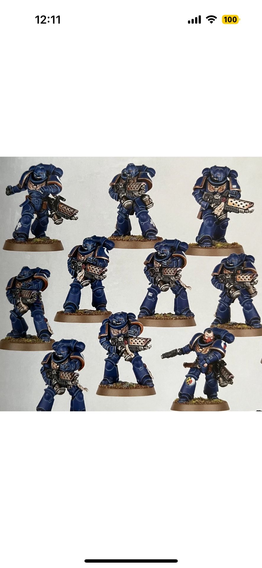 Warhammer 40K Infernus Marines x10 (Leviathan Set)