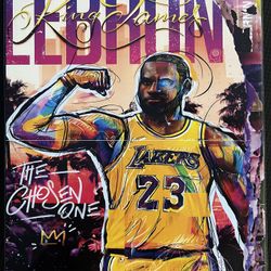 The Chosen One - Lebron James Lakers 8x10 Poster