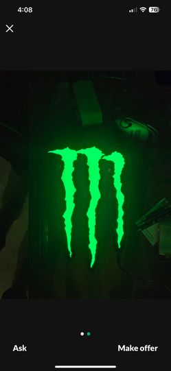 Monster Light Up Sign