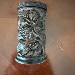 Rosewood Decorative Carved Box