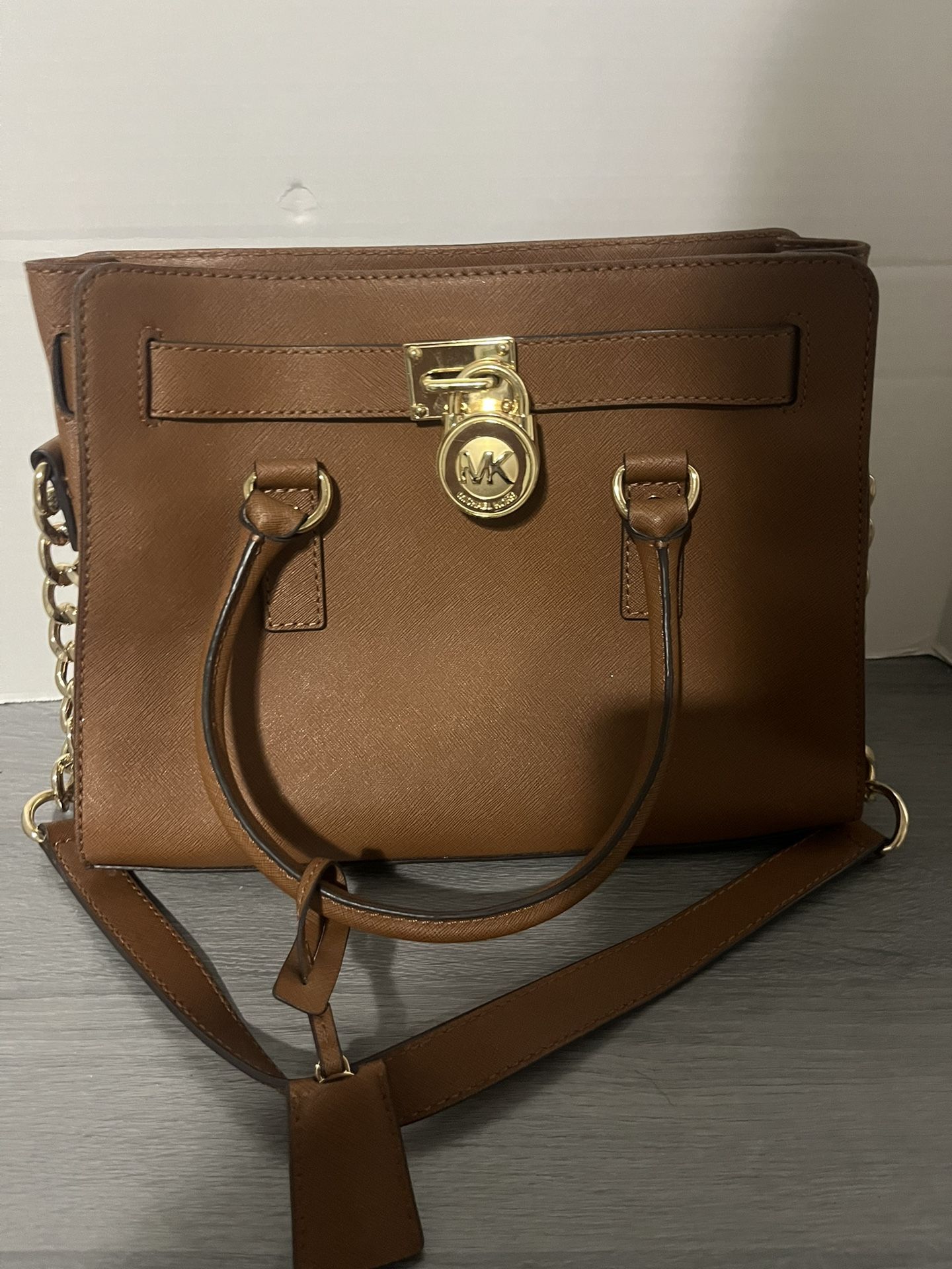 Michael Kors Brown Leather Satchel