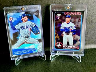 🔥 YOSHINOBU YAMAMOTO 4-Card Lot - Chrome Rookie! ALL IN ONE-TOUCHES 🔥