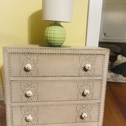Eclectic but Neutral Chest Of Drawers 