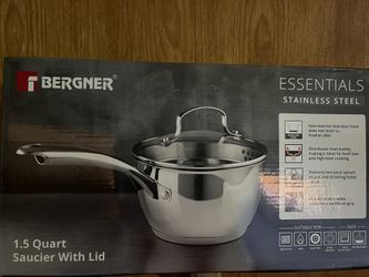 NEW PAN 1.5 Qt With Strainer