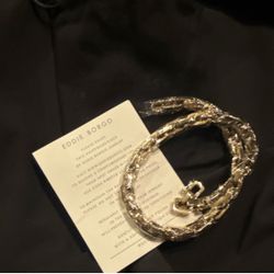 New Eddie Borgo Gold-Tone Chain Link Jewelry