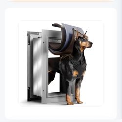 Insulated 3-Flap Wall-Mount Dog Door