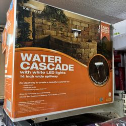 14 in. LED Lighted Waterfall Spillway