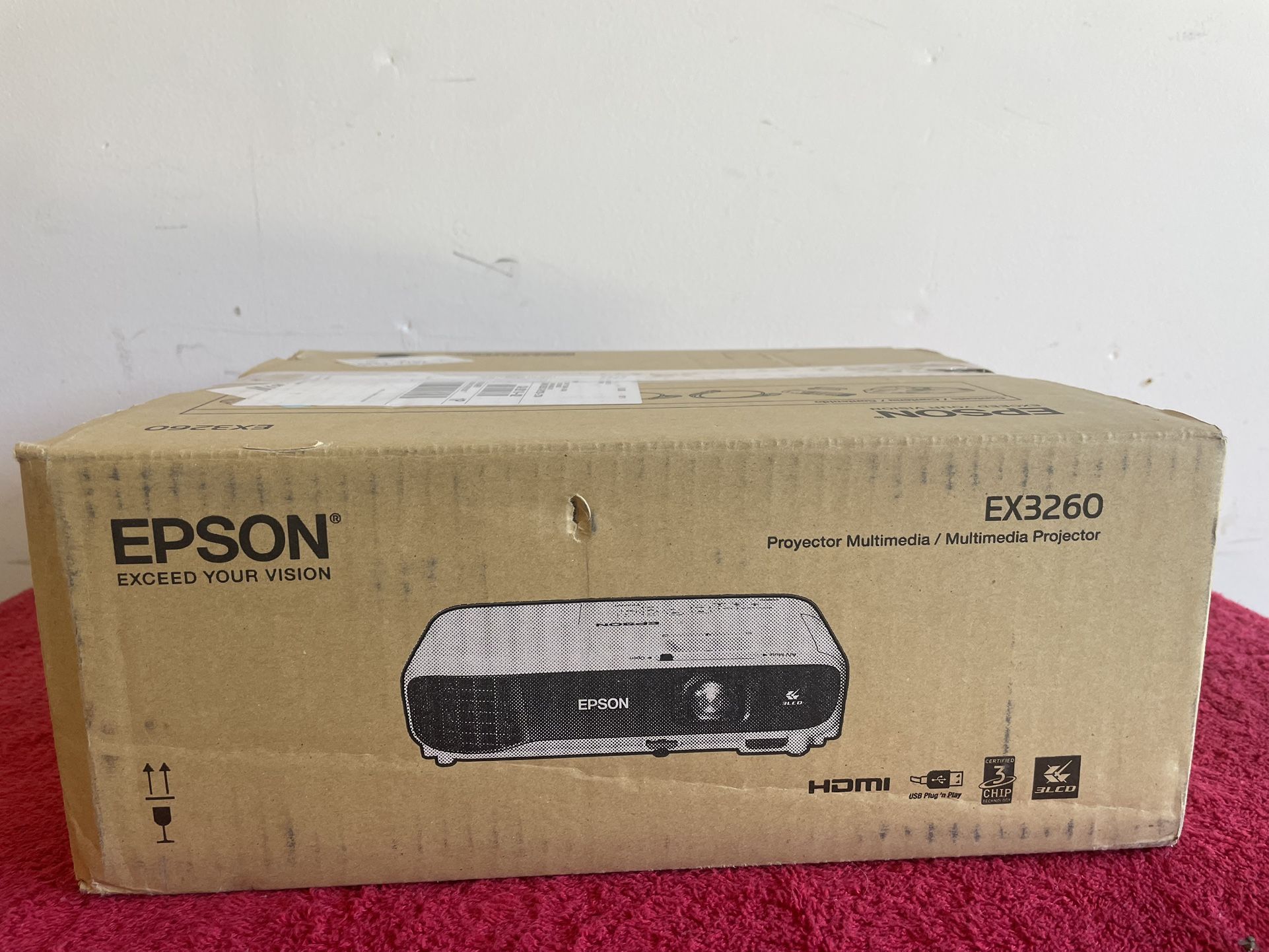 NEW Epson Multimedia Projector EX3260