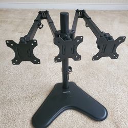 Triple Computer Monitor Stand