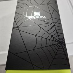 Stanley Quencher H2.0 Tumbler 40oz Black Spider Web Halloween Insulated with Lid