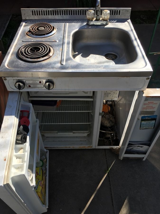 Danby fridge,stove sink combo