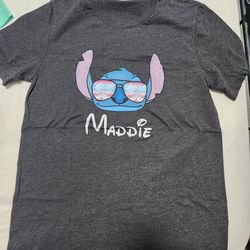 Disney Stitch Vacation Shirt With Custom Name Maddie
