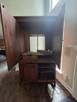 Book Shelf And Entertainment Chest