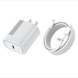 Fast 10ft iPhone Charger Set