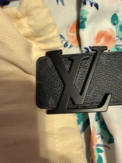 Louis Vuitton Black/Grey Belt