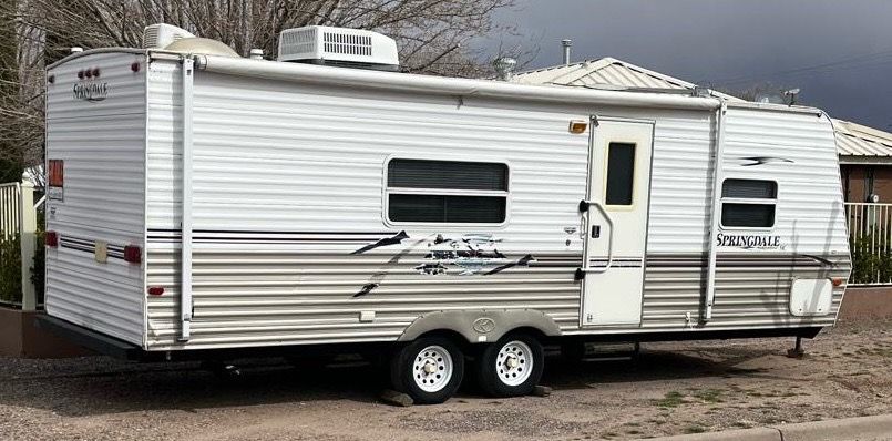 RV camping trailer