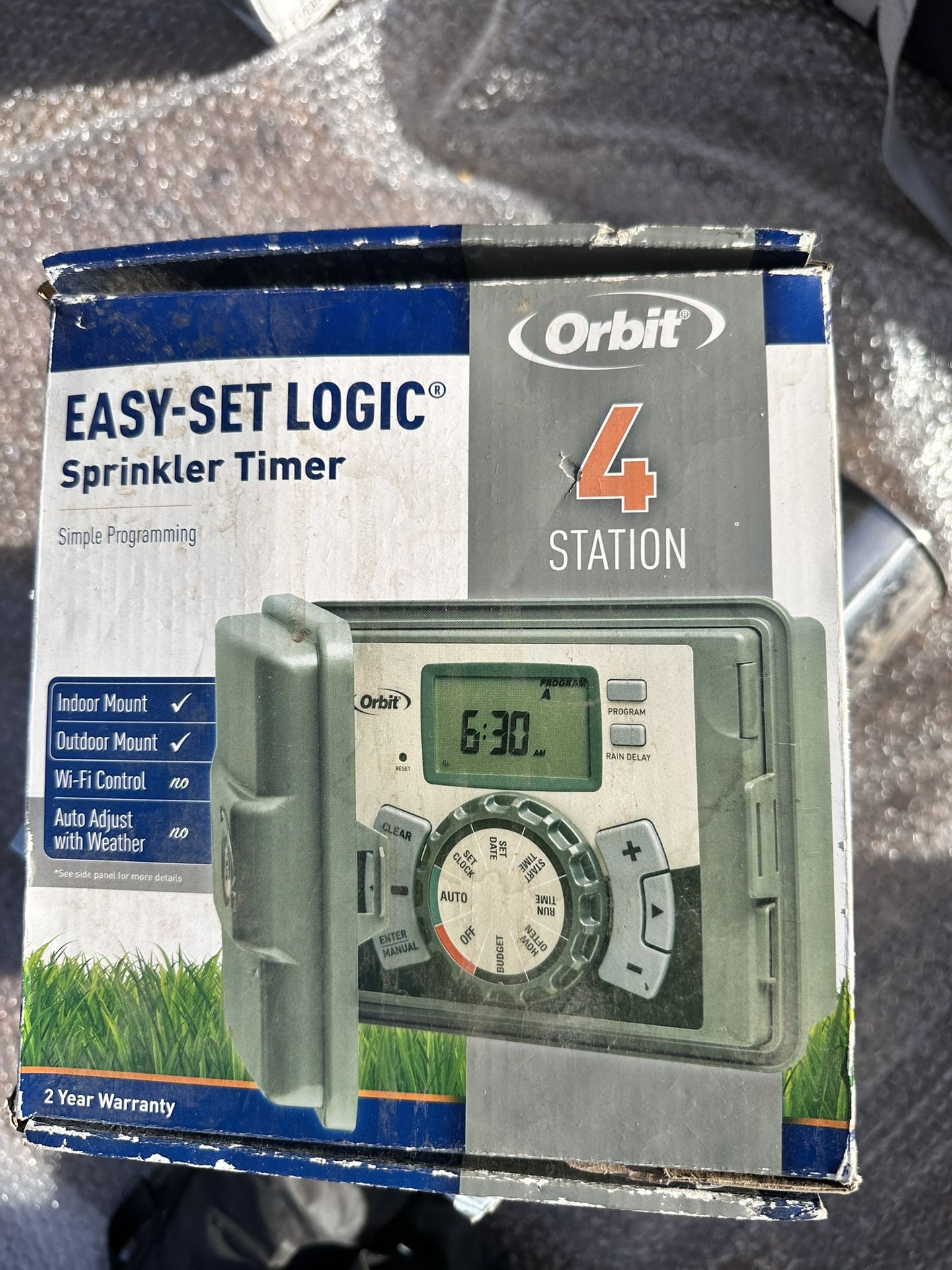 Orbit Station Outdoor Swing Panel Sprinkler System