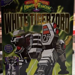Mighty Morphin Power Rangers Legacy White Tigerzord Megazord 