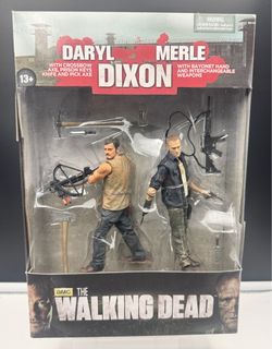 McFarlane Toys AMC The Walking Dead - Daryl & Merle Dixon 2-Pack