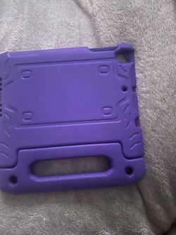 Purple iPad case