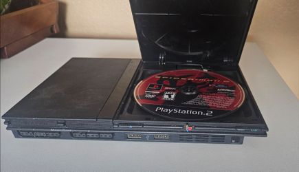 PlayStation 2 Slim Console with Spider-Man 2