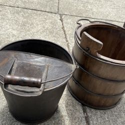 Antique Buckets
