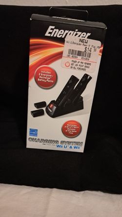 Energizer, Wii and Wii U Rechargeable system