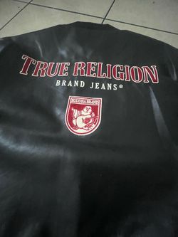 True Religion Brand Jeans Leather Jacket