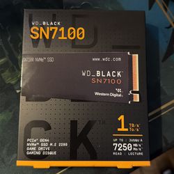 WD Black SN7100 SSD 1TB