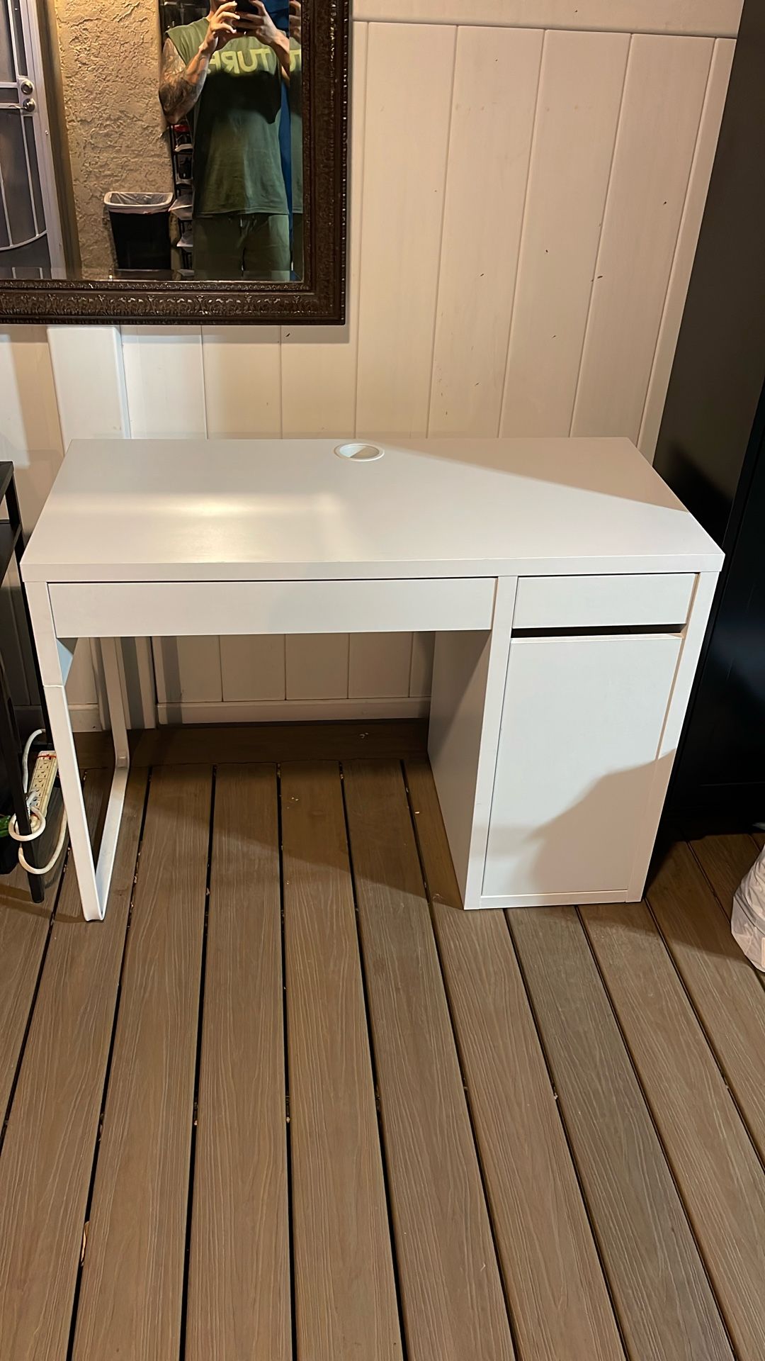 IKEA White Small Desk.