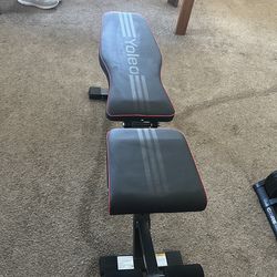 Adjustable workout bench. Incline/decline