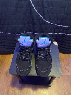 Jordan 5 - black n blue size 10