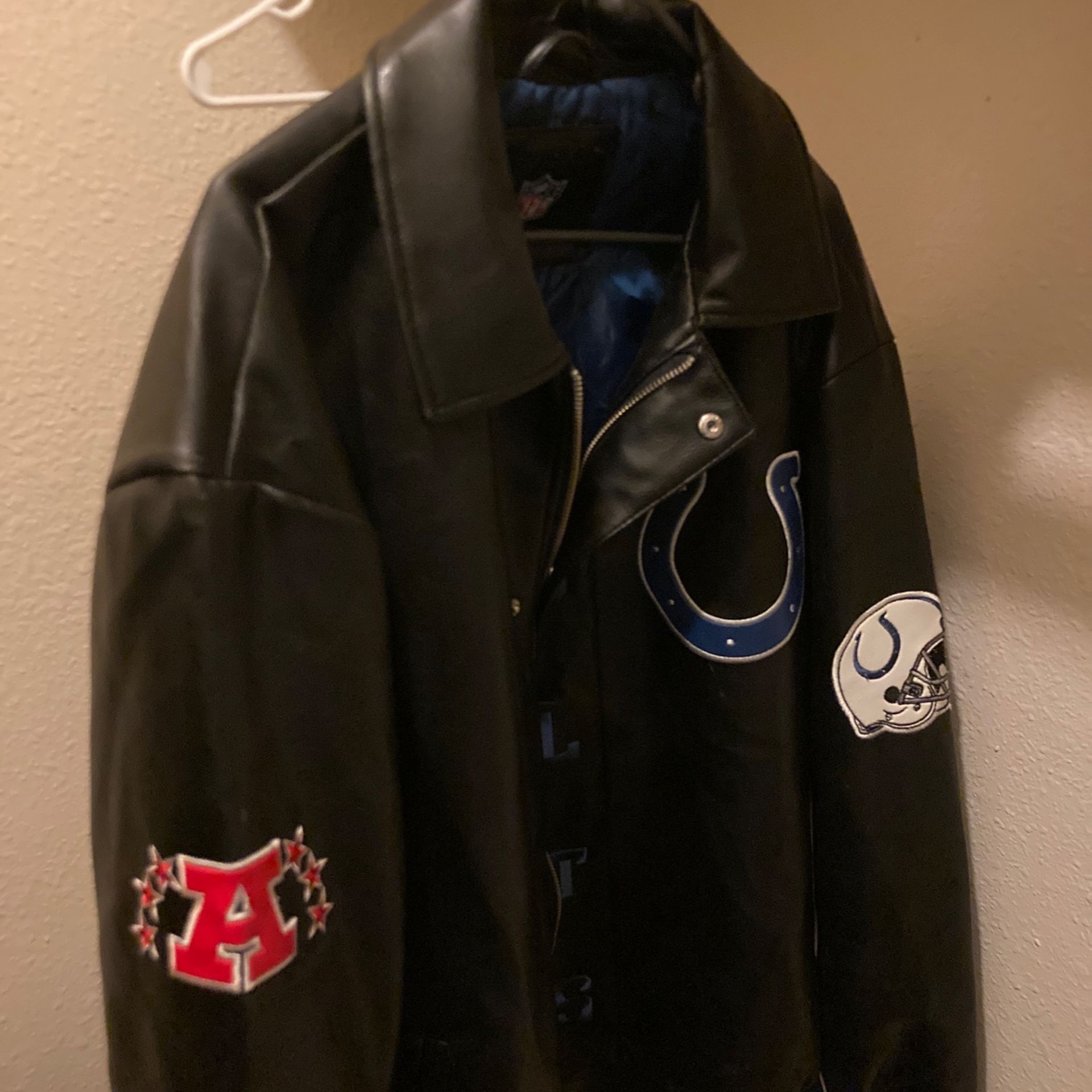 Colts Leather Jacket