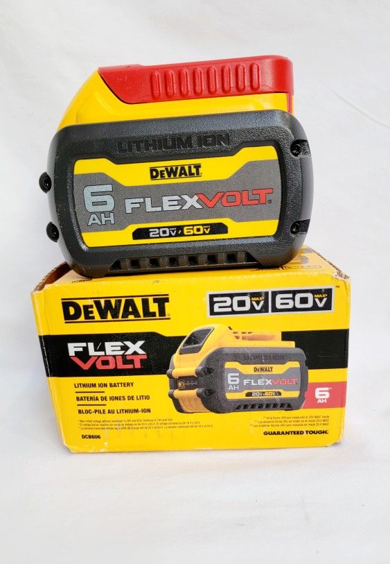 FLEXVOLT 20V/60V MAX Lithium-Ion 6.0Ah Battery